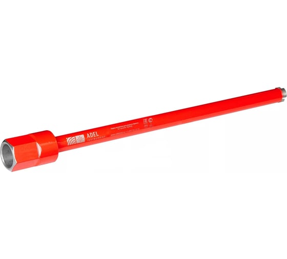 Коронка алмазная TopStrike 46х450 мм, 5 сегментов, 1 1/4 Adel Instrument AI-1101140301 1