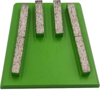 Франкфурт алмазный GFB0 40x8x10 мм, R/6 (30 grit) Adel Instrument AI-1605010101