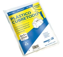 Защитная пленка (4х5 м; 7 микрон) тонкая Pentrilo 08118