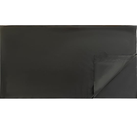 Мешки прочные для мусора 200 л, 90x130 см, черные, 50 шт, ПВД, 37 мкм ОФИСМАГ 608328
