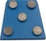 Франкфурт алмазный GFB3 20x20x6 мм, C/5 (200 grit) Adel Instrument AI-1608060201 1