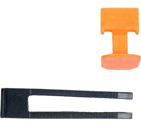 Система выравнивания плитки – комплект: зажимы "ФЛАГ" 1.5 мм, клинья, 250/250 шт ZTR 3007