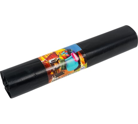 Мешки для мусора CleanBag 160 л. ПВД 90x120 50мкм 25 шт Концепция Быта 001077
