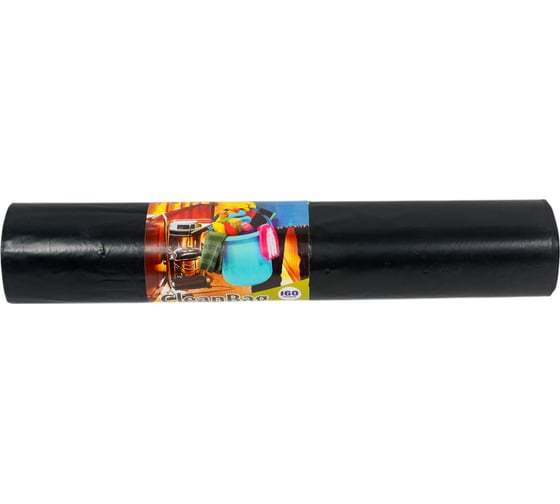 Мешки для мусора CleanBag (25 шт; 160 л; 90x120 см; 50 мкм; ПВД) Концепция Быта 01077