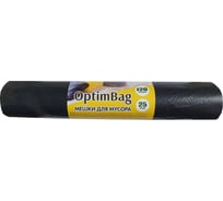 Мешки для мусора OptimBag (25 шт; 120 л; 70x110 см; 40 мкм; ПВД) Концепция Быта 01107 16164482