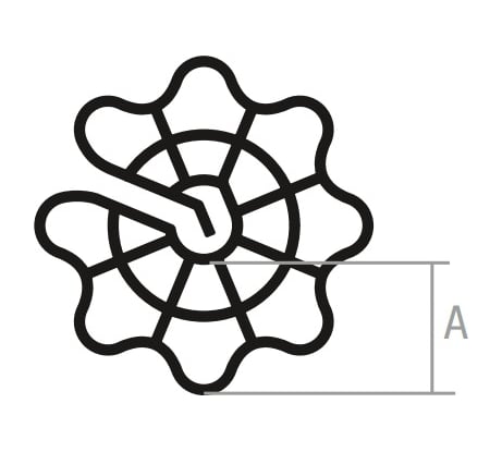 Фиксатор арматуры Звездочка-40, 6-20 мм, 10 шт STARFIX SMZ8-83874-10