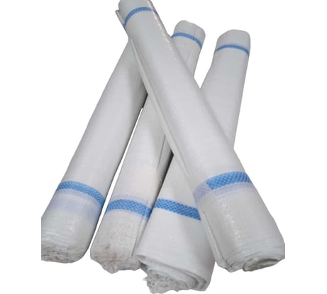 Мешки полиэтиленовые 500 шт, 56x96 см, белый с полосками РОМТО 613