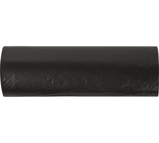 Мешки для мусора Эконом 240 л, черные, Пвд, 30 мкм, 90x130 см, 10 шт ЛЮБАША 608916