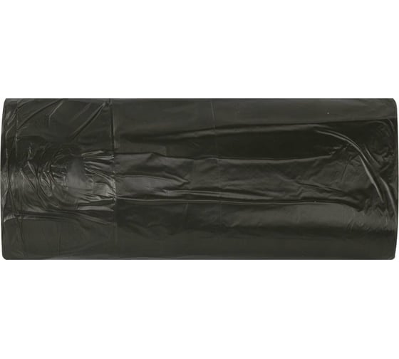 Мешки для мусора Эконом 360 л, черные, Пвд, 30 мкм, 120x160 см, 10 шт ЛЮБАША 608917