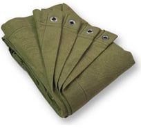 Полог брезентовый огнеупорный 46450OP (4x6 м; 450 гр./кв.м) ПК ЭЛИТТЕНТ 4678599759003