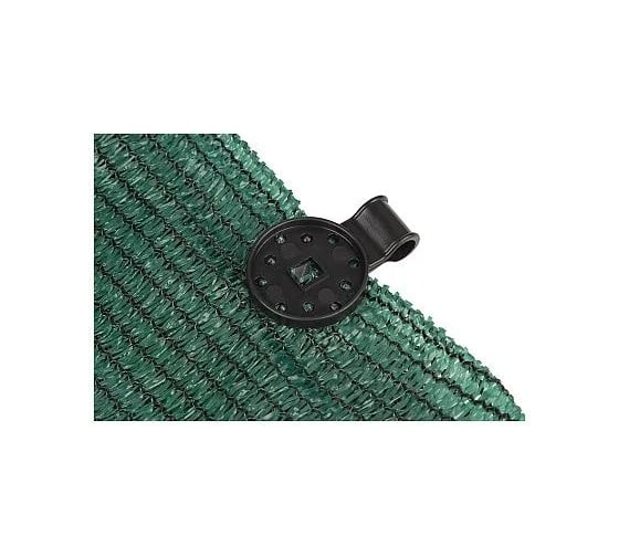 Сетка затеняющая 80% 2x10 м, с клипсами ЧЗМ 6298