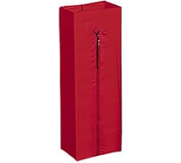Мешок пластифицированный красный с молнией 70 л TTS 00003681