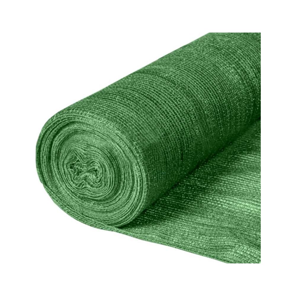 Сетка затеняющая 2х10 м, затенение 35%, зеленая, с клипсами Мегапласт ...