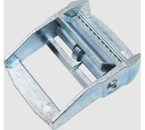 Замок-защелка пружинный 35 мм, металл, 6 шт для стяжного ремня Партнер 934056