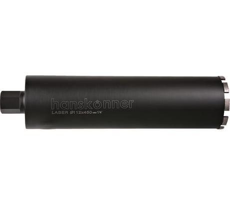 Коронка алмазная Hanskonner 112х450 мм H1055-11-112