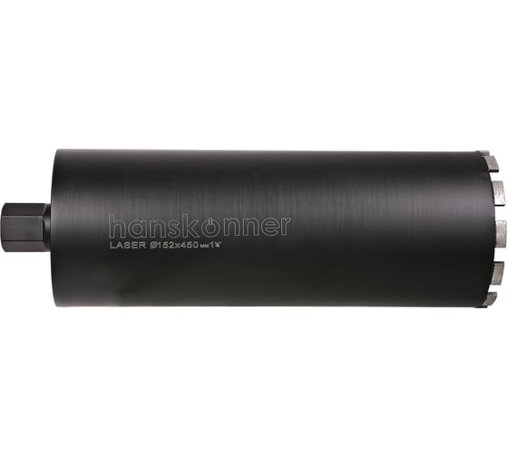 Коронка алмазная 152х450 мм Hanskonner H1055-11-152 1