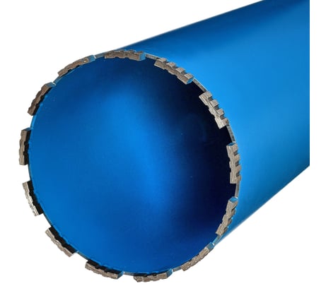 Коронка алмазная по бетону с лазерной сваркой сегмента 152x450 мм, ВТ24x4х10x13T TORGWIN T924491