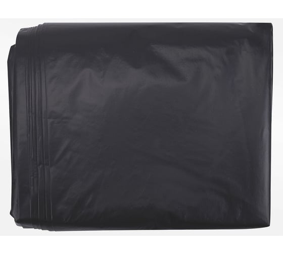 Мешки особо прочные 160 л, черные, 20 шт, ПВД, 50 мкм, 90x120 см для мусора LAIMA 609341