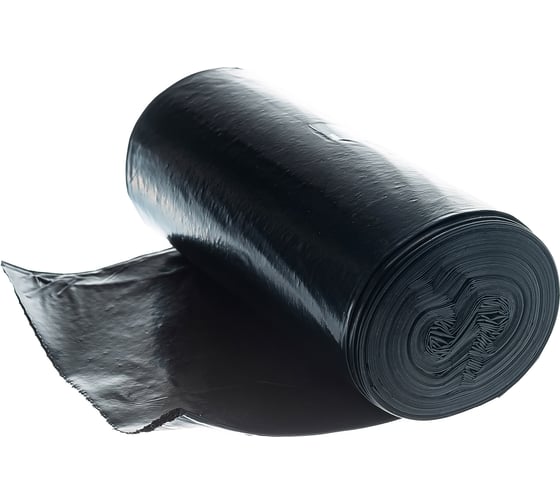 Мешки для мусора EXTRA black (10 шт; 120 л, ПВД, 50 мкм, размер 70х110 см) черные MIRPACK 12005801