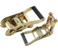 Замок с храповым механизмом для стяжных грузовых ремней 75 мм, 10000 кг ПРОММЕТАЛЛ Замсхрапмех7510000