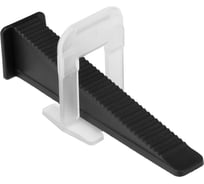 Комплект зажим + клин для системы выравнивания плитки свп ворота, 40/40 шт. в пакете MATRIX 88117