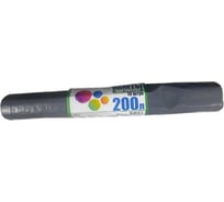 Мешки для мусора ООО Полиак ПВД, 200 л, 85х120, 15 шт. /10/Пакетон 4640001612862