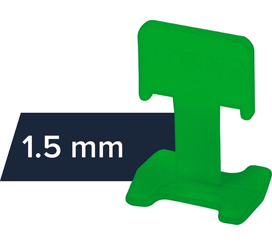 Зажим PRIME 1.5 мм СВП (100 шт) 3D Krestiki 00-00002084