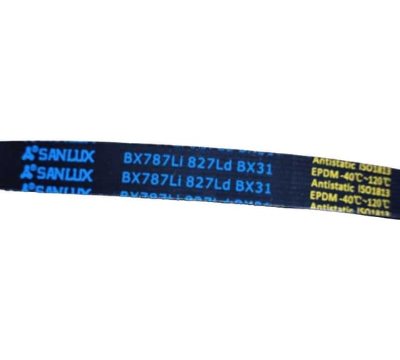 Ремень приводной зубчатый (Вх787Li 827Ld Вх31)/V-Belt ТСС 040138