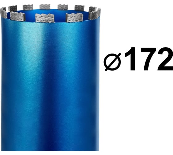 Коронка алмазная 172x12х450 мм, 1 1/4", по армированному бетону GRAFF GRAFF 1117212
