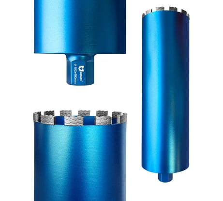 Коронка алмазная 152x12х450 мм, 1 1/4", по армированному бетону GRAFF 1115212