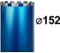 Коронка алмазная 152x12х450 мм, 1 1/4", по армированному бетону GRAFF 1115212 2