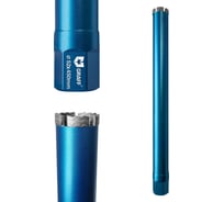 Коронка алмазная 52x12х450 мм, 1 1/4", по армированному бетону GRAFF 115212