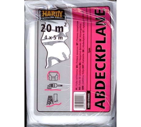 Защитная пленка HDPE (7 мкм, 4x5 м) SCLEY 0400-070405