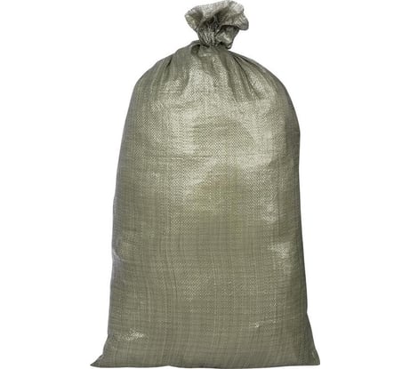 Мешки полипропиленовые зеленые (50 шт; 45х75 см; 2 сорт) Сталер 45752С/50