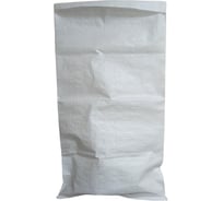 Мешки П/П пищевые 100 шт, 46x76 см, 25 кг, белые РОМТО 6569