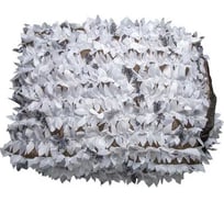 Маскировочное полотно "КИКИМОРА" 3x3 м, "Клякса белая", лепестки, основа сетка Фабрика ЗОНТ dac298024