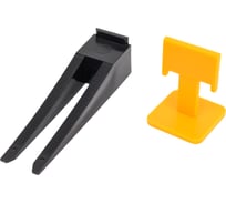 Набор СВП Зажим 300 шт, клин 100 шт МастерОК 1/400