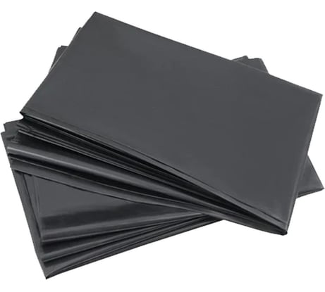 Мусорный мешок 120 л, ПВД, 40 мкм, черный, 100 шт ООО ВЕКТОР М X24757