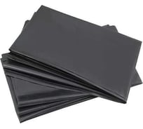 Мусорный мешок 120 л, ПВД, 70х110 см, 60 мкм, черный ООО ВЕКТОР М X2475396