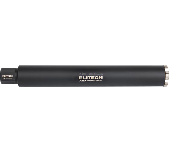 Коронка для алмазного бурения 62х450 мм 1110.011500 HD Elitech 206476