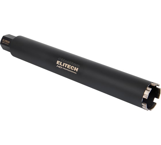 Коронка для алмазного бурения 62х450 мм 1110.011500 HD Elitech 206476