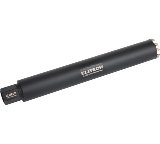 Коронка для алмазного бурения 62х450 мм 1110.011500 HD Elitech 206476 1