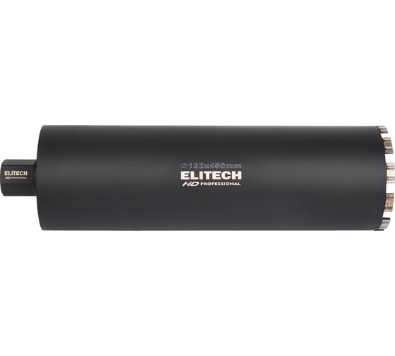 Коронка для алмазного бурения 132х450 мм 1110.012200 HD Elitech 206483