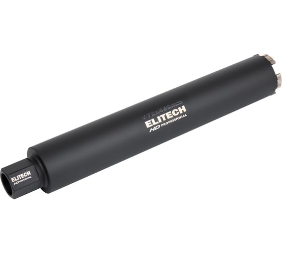 Коронка для алмазного бурения 72х450 мм 1110.011600 HD Elitech 206477 1