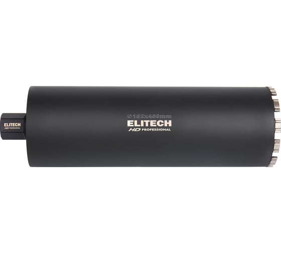 Коронка для алмазного бурения 152х450 мм 1110.012400 HD Elitech 206485