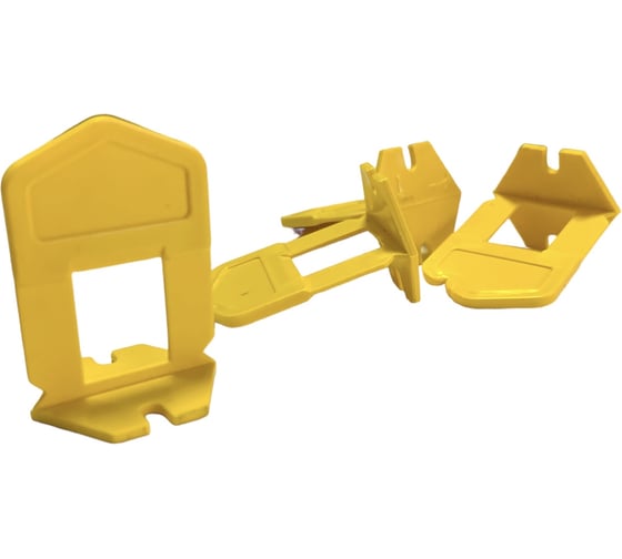 СВП  Зажим Ворота 1 мм желтый (500 шт) ACCURATE A1-500