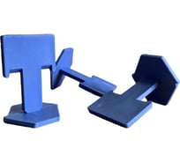 СВП в ведре Зажим Флажок 2 мм синий (500 шт) ACCURATE 340803