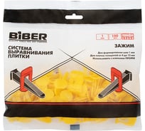 Зажим СВП Профи (ворота) 1 мм, 100 шт Biber 55642 тов-222159