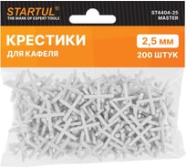 Крестики для кафеля MASTER 2.5 мм, 200 шт STARTUL ST4404-25