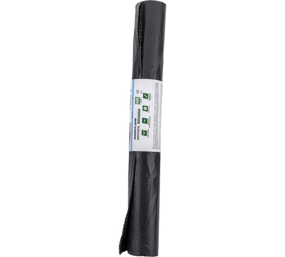 Мешки для мусора (10 шт; 240 л; ПВД; 40 мкм; 95х120 см; черный) 1-2-Pro ММВ24040-10